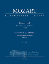 CONCERTO IN B FLAT MAJOR KV 595